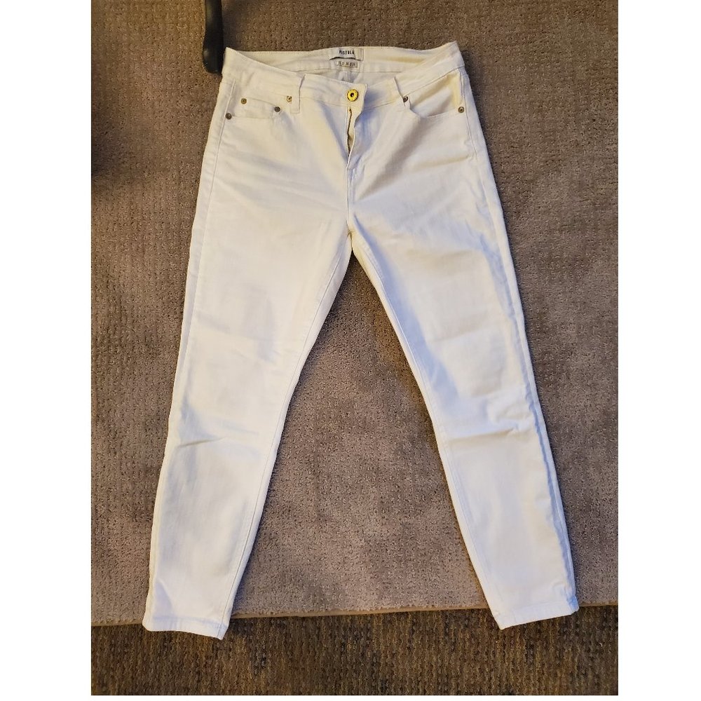 Pistola Arielle White Skinny Jean, Size 8/29
